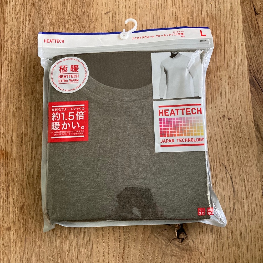 NWT Uniqlo Heattech Extra Warm Men's size M